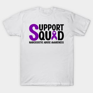 Support Squad Narcissistic Abuse Awareness T-Shirt